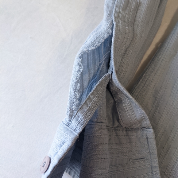 AX Armani Exchange Light Blue Long Sleeve Button Down Shirt - Picture 7 of 7